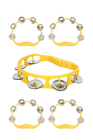 Kına Atölyesi Kına Tefi Plastik Def 5 Adet - 5