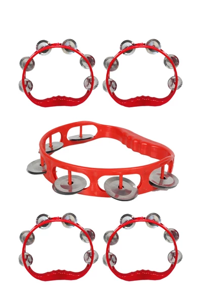 Kına Atölyesi Kına Tefi Plastik Def 5 Adet - 2