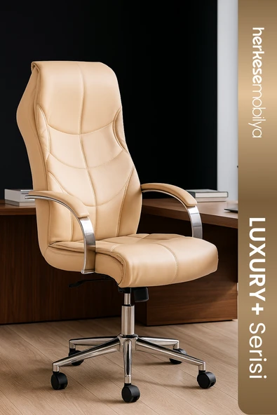 ARON VIP Toprak Deri Yönetici Koltuğu