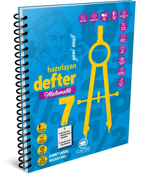 Çanta 2025 7. Sınıf Matematik Hazırlayan Defter