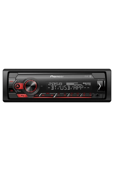 Pioneer Mvh-s320bt Usb Fm Aux Mp3 Uyumlu Bluetoothlu Mekaniksiz Oto Teyp 4x50 Watt