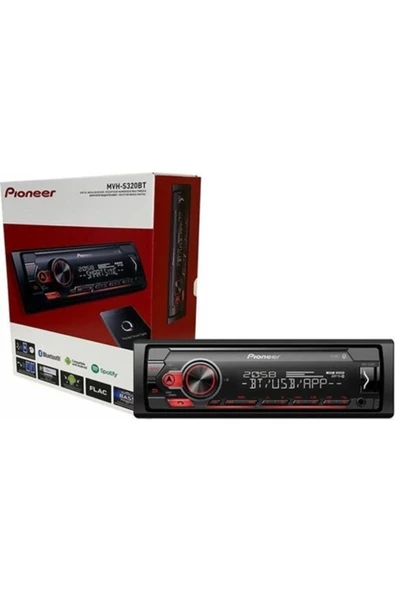 Pioneer MVH-S320BT Bluetooth USB'li Oto Teyp Yeni Desen 440583