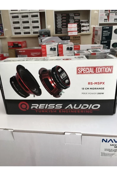 Reis S Audıo Rs-m5px 13 Cm Midrange Hoparlör 250 Watt Maximum Power Çift Fiyatıdır