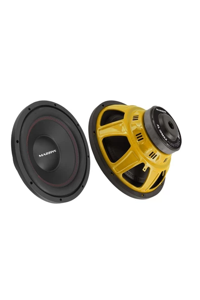 Massive Ms-kl12max 30 Cm Subwoofer Bas Bufır 1500wat-400w Rms Maximum Power - 2
