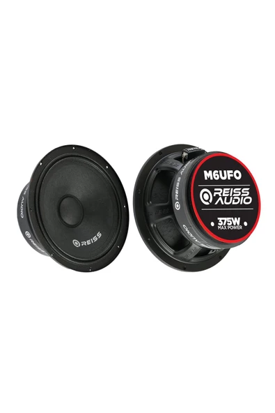 Reiss Rs-m6ufo Çifti 750wat-300w Rms Metal Kapaklı 16 Cm Oto Midrange Hoparlör Takımı