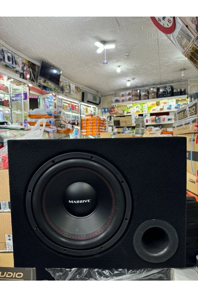 Massive Ms-kl12max Kabinli 30 Cm Subwoofer Bas Bufır 1500wat-400w Rms Maximum Power - 7