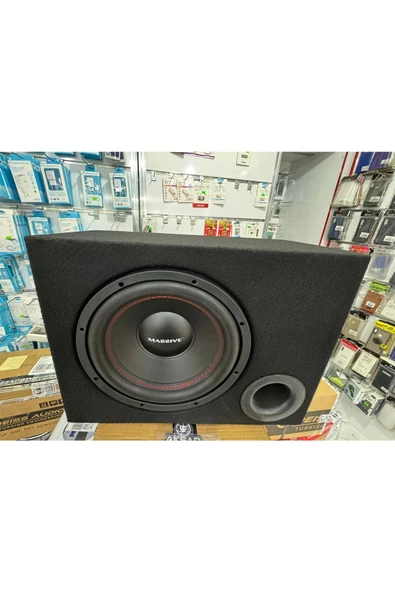Massive Ms-kl12max Kabinli 30 Cm Subwoofer Bas Bufır 1500wat-400w Rms Maximum Power - 3