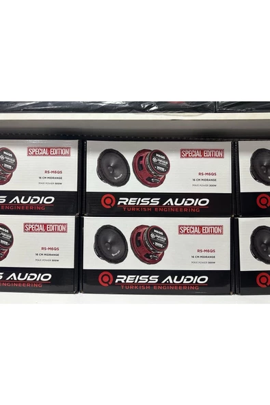 REISS AUDIO Rs-m6qs 16 Cm Mıdrange M6qs