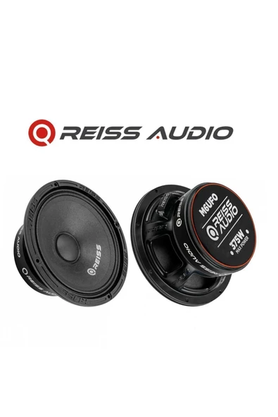 Reiss Rs-m6ufo Çifti 750wat-300w Rms Metal Kapaklı 16 Cm Oto Midrange Hoparlör Takımı - 2