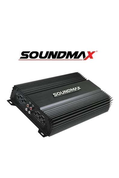 Soundmax Sx-kl2838.4 4000wat 4kanal Profesyonel Oto Amfi 4ohm 4x60w-2 Ohm 4x90w Rms Anfi Ampilifier