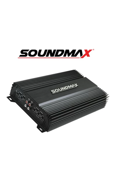 Soundmax Sx-kl2838.4 4 Kanal 4000wat Profesyonel Oto Amfi 4ohm 4x60w Rms- Anfi