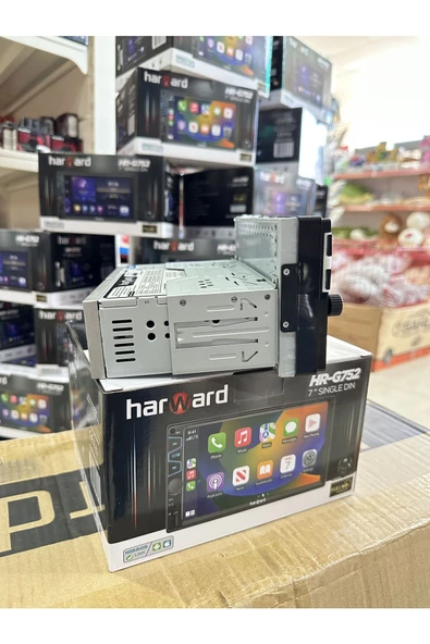 Harward HR-G752 İnce Kasa Ayarlanabilir Car playli Oto Double Teyp 7''inç Bluetooth-Usb-Aux-Sd-Fm +Kamera - 5