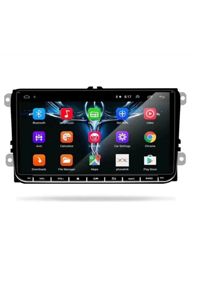 Navigold Volkswagen 9"İnch Uyumlu Android Carplayli Multimedya 4Gb Ram 64Gb Hafıza Navigasyon Usb Bt - 2