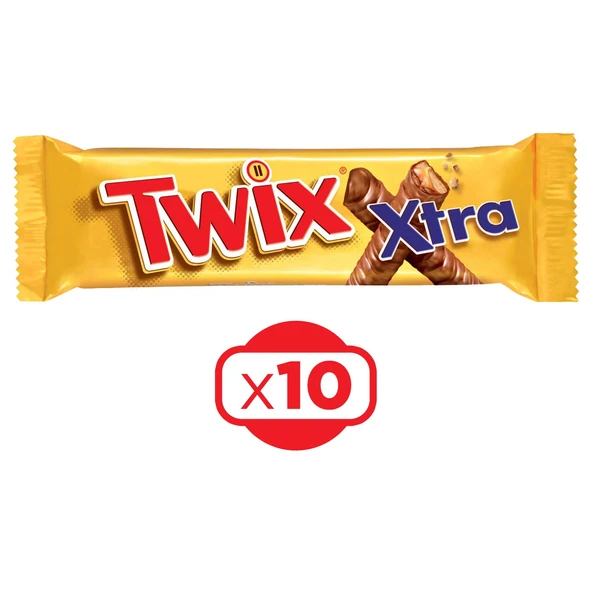 Twix Xtra 75 gr x 10 Adet ürün görseli