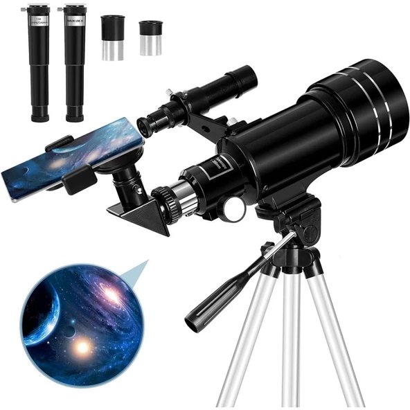 Güçlü Az 30070 HD Profesyonel Astronomik Teleskop