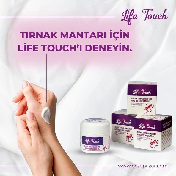 Life touch El Ve Ayak Tırnak Bakım Yağı 50ml - 2