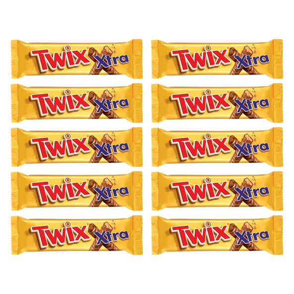 Twix Xtra 75 gr x 10 Adet - Resim 2