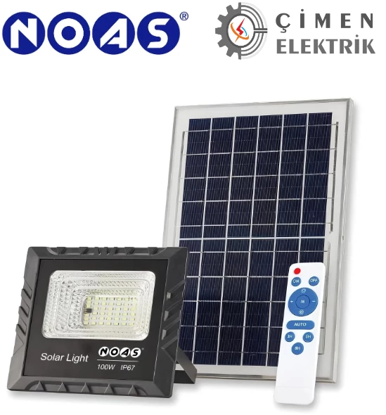 NOAS YL71 0101 S 100W Solar Projektör 6400K Beyaz Işık