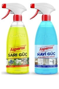 Asperox Sarı Güç Ve Mavi Güç Sprey 1000 Ml