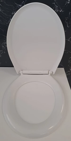 ELİTRA PLUS YAVAŞ KAPANAN KLOZET KAPAĞI ÜSTTEN SIKMALI - Resim 2