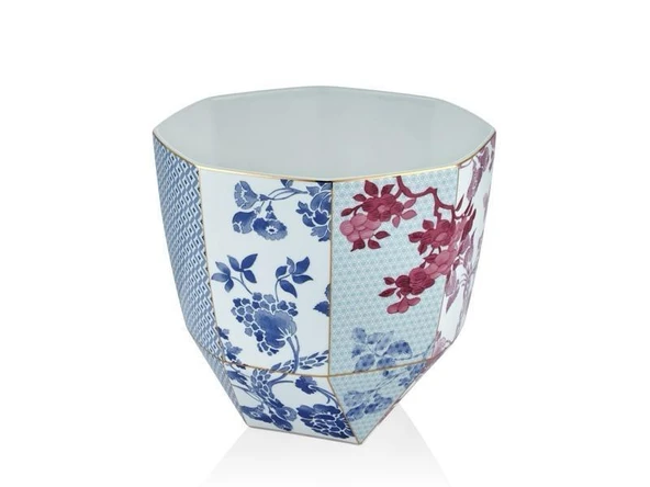 LAMEDORE TEA DELİGHT 22,5  CM VAZO REGENCY DAMASK ürün görseli