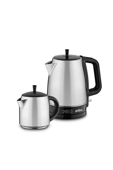 Sinbo SNB 5831 Çay Makinesi 2'si 1 Arada İnox - 2