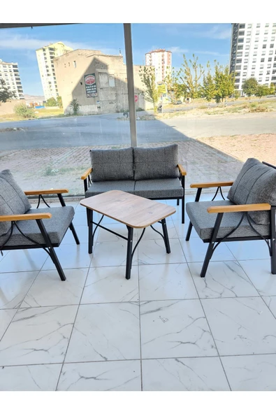 demirhanlar mobilya  2-1-1 orta sehpalı Bahçe balkon cafe, çayseti Koltuk Takımı ofis Kolltuk oturma Grub koltuk Takımı