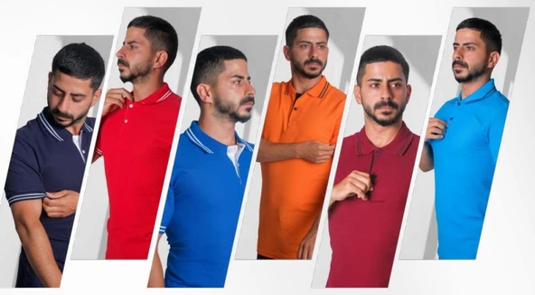 POLO YAKA PENYE LACOSTE ÇİZGİLİ - 10