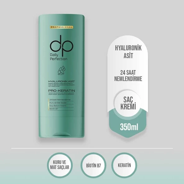 Dp Saç Kremi Hyaluronik Asit Nemlendirici 350 Ml