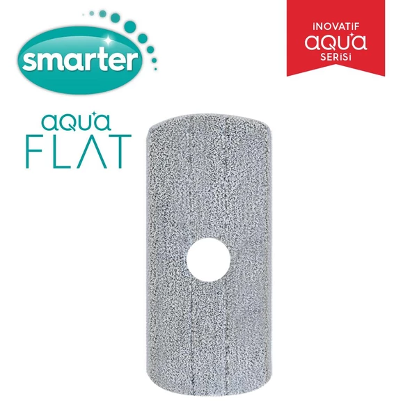 SMARTER Aqua Flat Yedek Temiz & Kirli Suyu Ayırma Özelliği Otomatik Temizlik Seti Mop Paspas