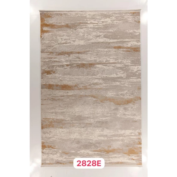 ARTEMİS HALI KARİZMA 02828E GOLD GRİ KARIŞIK DESENLİ HALI 160X230 - 2