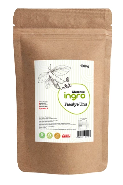 Glutensiz Fasulye Unu 1000 G