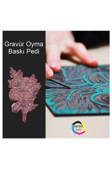 Mühürcüm Gravür Oyma Sanatı İçin Kauçuk Yumuşak Yeşil Levha Baskı Ofset - 6