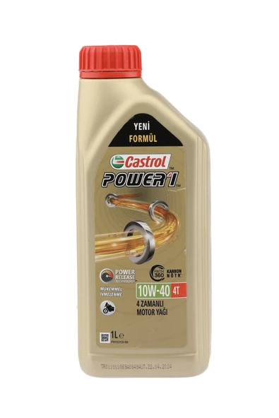 CASTROL Power 1 4t 10w-40 Motor Yağı 1 lt