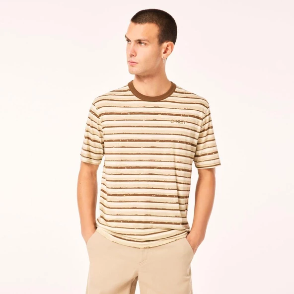 Oakley BLURRRED STRIPES Erkek Tişört  OAK.FOA405507-OAK.BAI - Resim 4