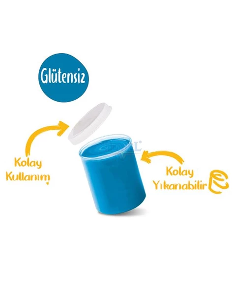 Carioca Baby Yıkanabilir 6lı Parmak Boyası - 3