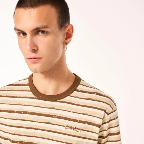 Oakley BLURRRED STRIPES Erkek Tişört  OAK.FOA405507-OAK.BAI - Resim 6