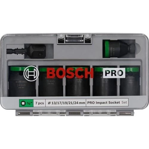 Bosch PRO Impact Lokma Ucu Seti 1/2" 7li - 2