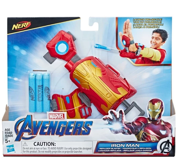 Nerf Avengers Iron Man Dart Fırtlatıcı E4394