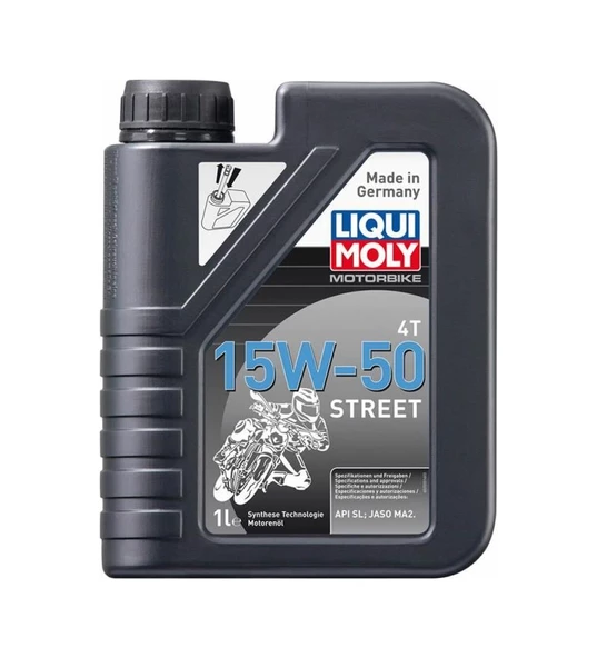 Liqui Moly 15W-50 4t Street 1 L Motosiklet Motor Yağı (2555)