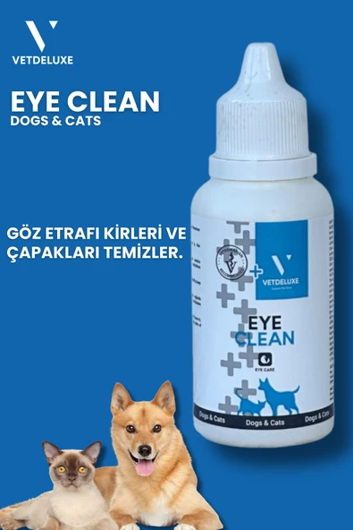 VETDELUXE Eye Clean Losyon Kedi Köpek Gözyaşı Lekesi ve Göz Çevresi Temizleme Solüsyonu 50 Ml - 3