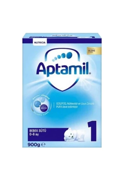 Aptamil 1 Bebek Sütü 900 gr (0-6 Ay)