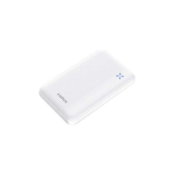 Sunix 5000 Mah Çift USB Çıkışlı Powerbank Beyaz PB-52