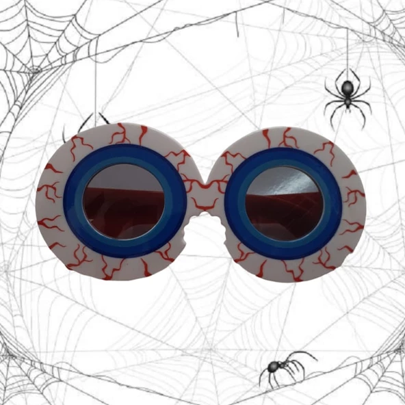 Cadılar Bayramı Gözlük Patlak Göz ürün görseli