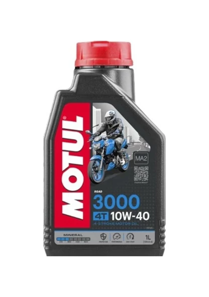 Motul 3000 4T 10W-40 1 lt Motosiklet Motor Yağı