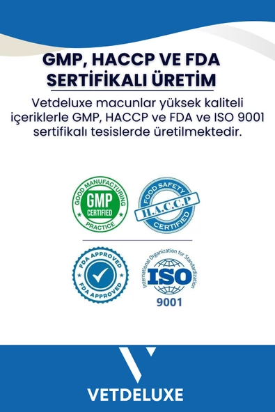 VETDELUXE Multivitamin Malt Paste Taurin ve 13 Farklı Vitamin İçeren Malt Macun 100 Gr - 6