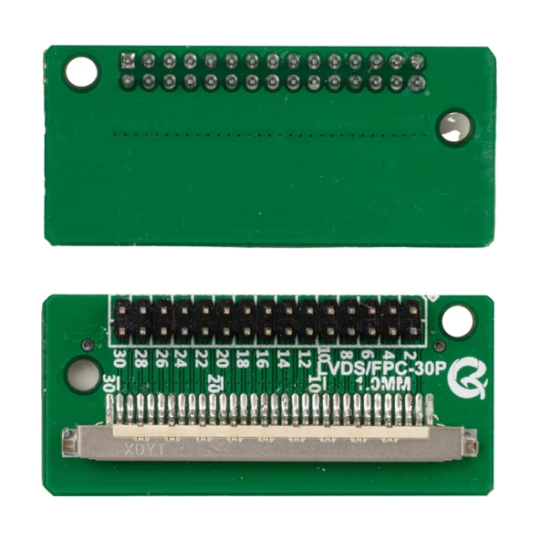 LCD PANEL FLEXİ REPAİR KART LVDS/FPC-30P HD LVDS INPUT 30P LVDS TURN PIN QK0823A