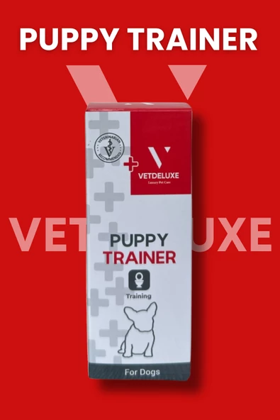 Vetdeluxe Puppy Trainer Yavru Köpekler İçin Tuvalet Eğitim Spreyi Çiş Eğitim Damlası 50 Ml