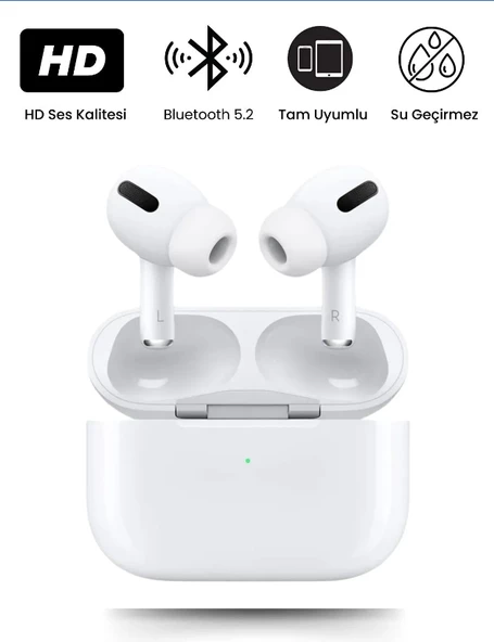 Ios Android Uyumlu  Kulakiçi Kablosuz Dokunmatik Bluetooth Kulaklık Şeffaf Mod Aktif - 2