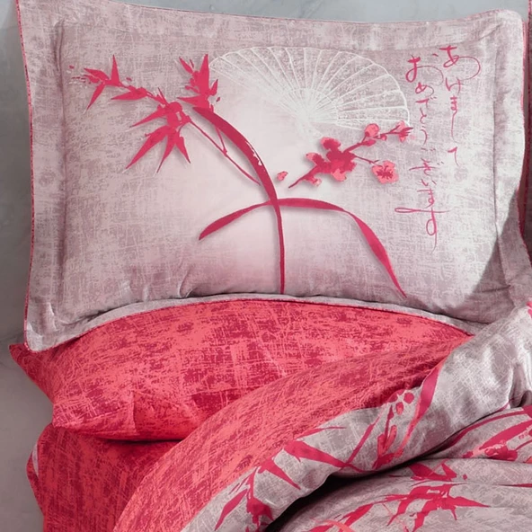 Hobby Jasmin Çift Kişilik 300TC Tencel Saten Nevresim Takımı - Resim 2